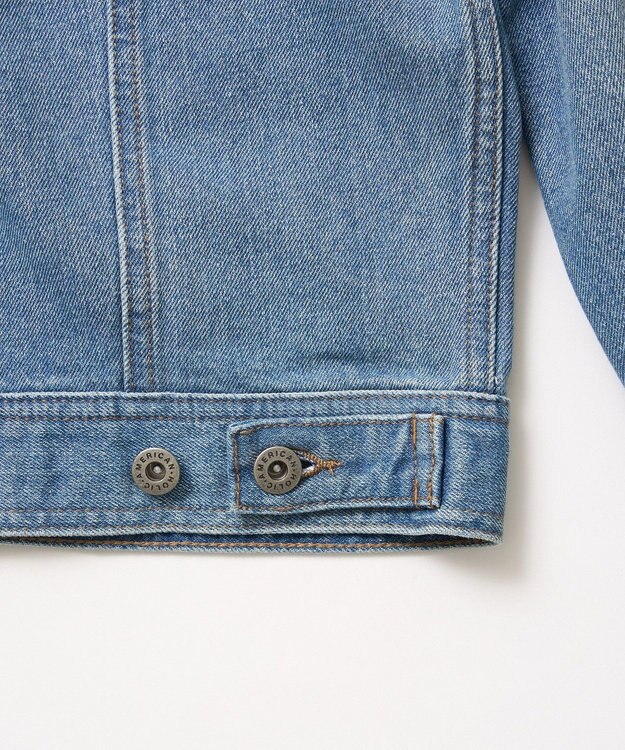 AMERICAN HOLIC WZIPデニムジャケット Light Indigo