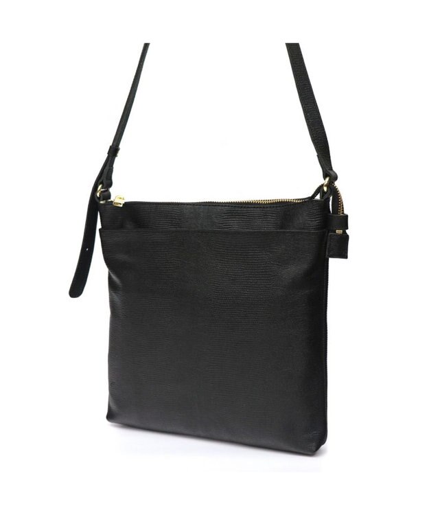 Regalo Felice 【すっきりフォルム / リザード型押し】ショルダー / REGALO BK(ブラック）