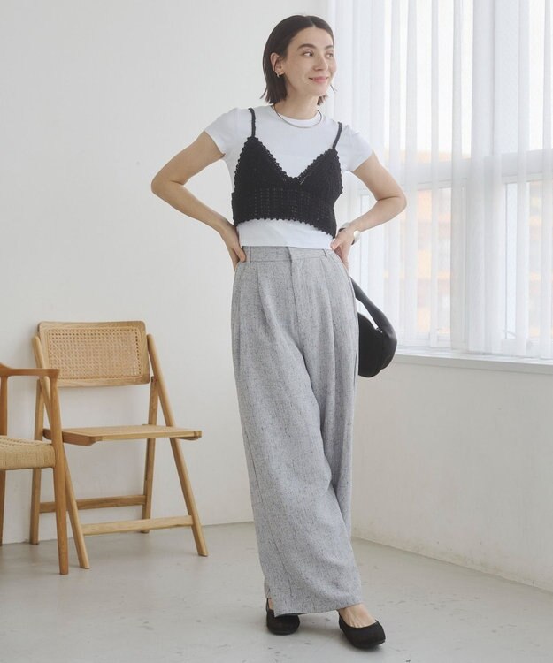 WEGO 【ANGIE VINTAGE】ハーフムーンBAG ブラック