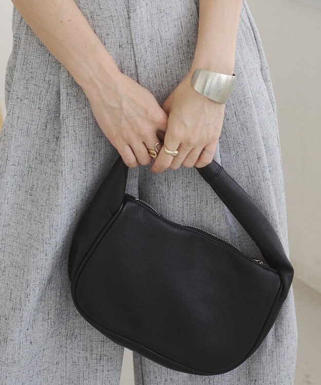 WEGO 【ANGIE VINTAGE】ハーフムーンBAG ブラック