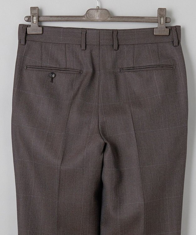 GOTAIRIKU 【ZEGNA/ゼニア】ISLANDFLEECE/アイランドフリース 3ピーススーツ（ブラウン×格子） ダークブラウン系4