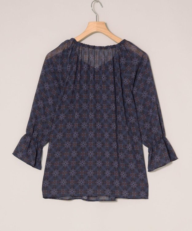 ONWARD Reuse Park 【自由区】ブラウス秋冬 ネイビー