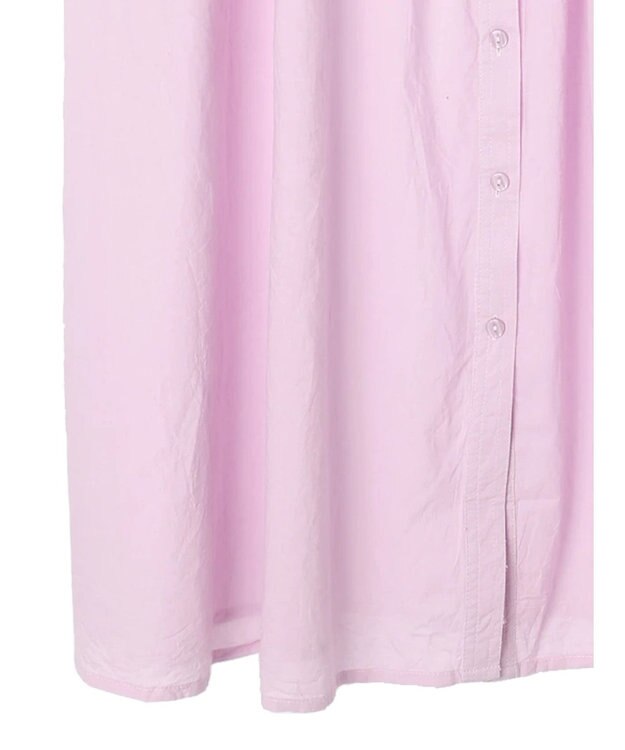 Green Parks ボリュームギャザーシャツワンピース Lavender