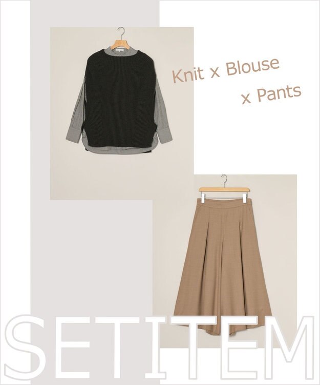 ONWARD Reuse Park 3セット商品/サイズ38【23区】ニット秋冬×ブラウス秋冬×パンツ秋冬 その他