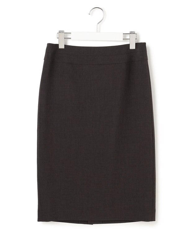 ICB 【先行予約】 レーヨンライクトロ タイトスカート チャコール