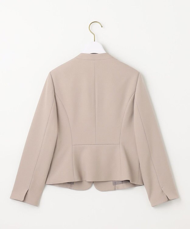 ANY SIS S 【低身長企画】ミニドビーショート ジャケット ライトベージュ