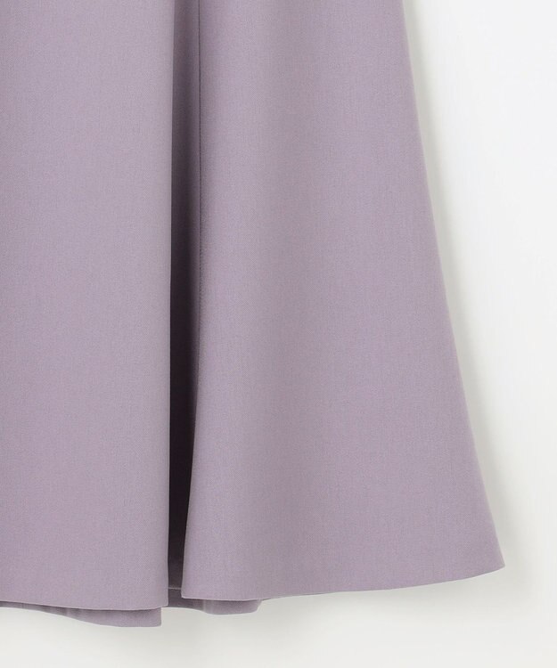 ANY SIS 【洗える】サイドバックルライト スカート ラベンダー