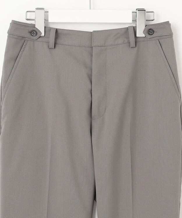 J.PRESS LADIES 【洗える】トロストレッチ テーパード パンツ ブラウン系