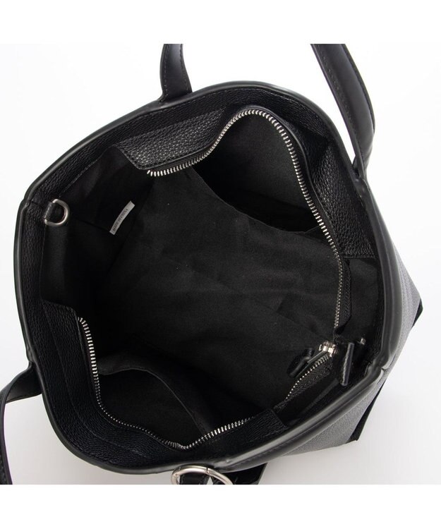 UNBILLION カカトゥ kakatoo / ハンドルポイント2wayトートバッグ ブラック