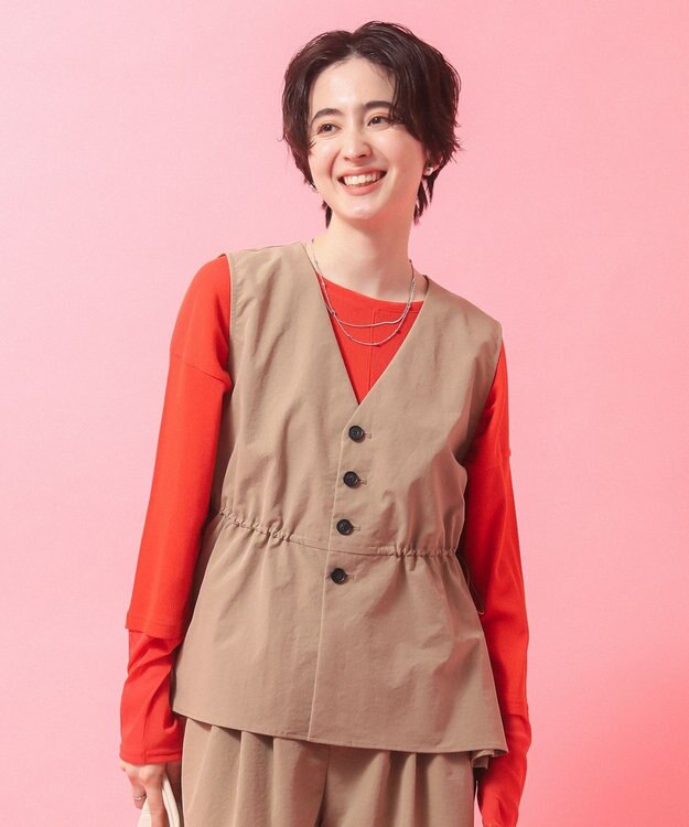 Green Parks 【ステンレス】スネーク２連ネックレス Silver