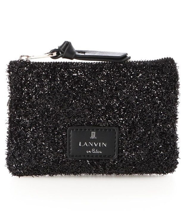 LANVIN en Bleu ジュエル スマホストラップ シルバー