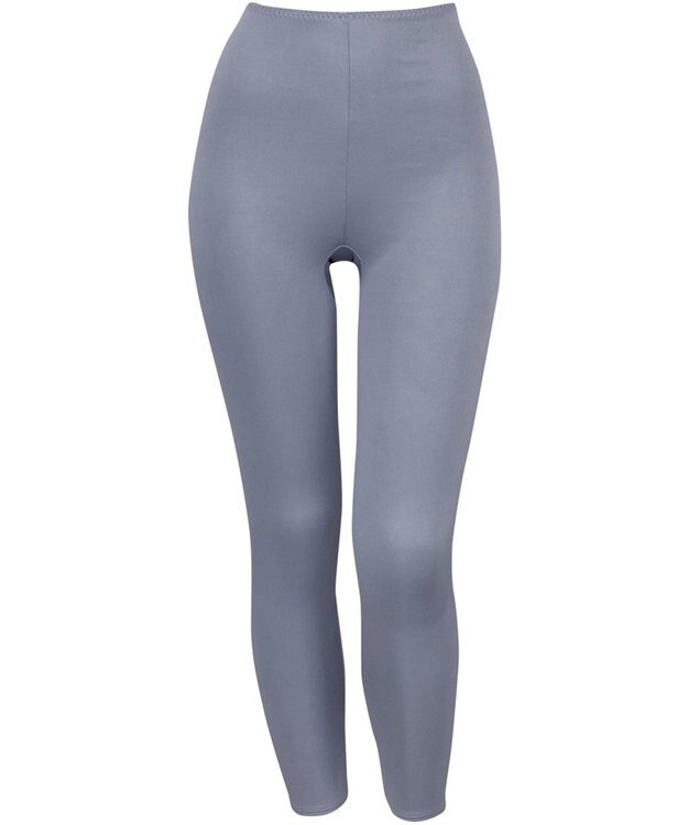 Wing あったかインナーボトム 綿100％(肌側) 軽い 足首丈 秋 冬 ER2850 ウイング／ワコール グレー