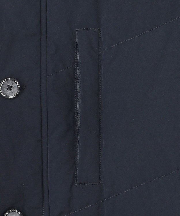JOSEPH ABBOUD MOUNTAIN 【ECO撥水/ECOファー/9ポケット/ユニセックス】ＰＥ／ＮＹピーチダウン コート ネイビー系