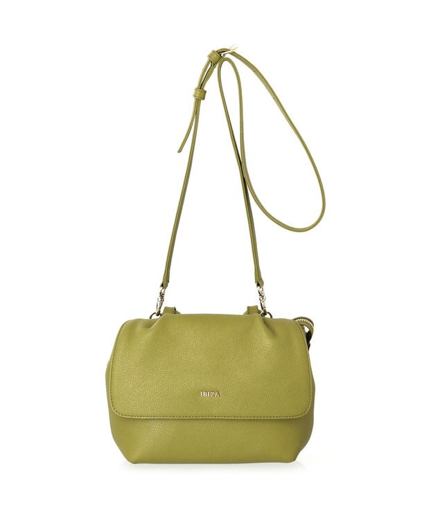 IBIZA マティース　2WAYショルダーバッグ(S) 黄緑