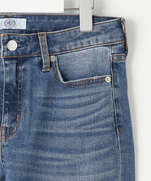J.PRESS LADIES 【洗える】BASIC STRETCH DENIM スキニー パンツ ダルブルー系