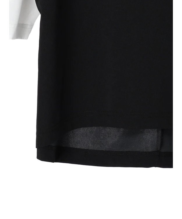 CRAFT STANDARD BOUTIQUE 袖ねじり切り替えプルオーバー Black