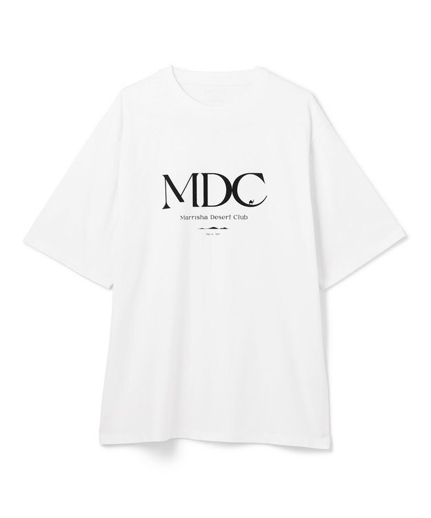 UNFILO MENS ベーシック ロゴT シロ