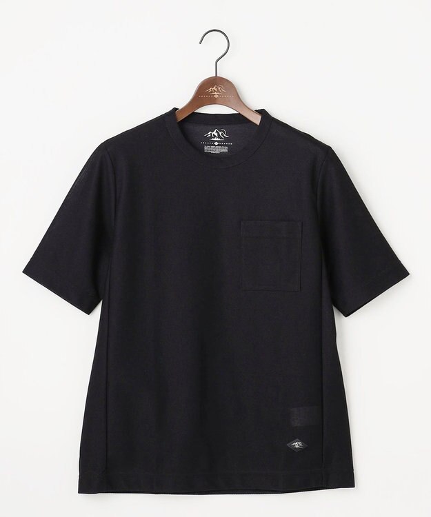 JOSEPH ABBOUD MOUNTAIN 【オーガニックコットン/MADE IN JAPAN】アウトドア Tシャツ ネイビー系