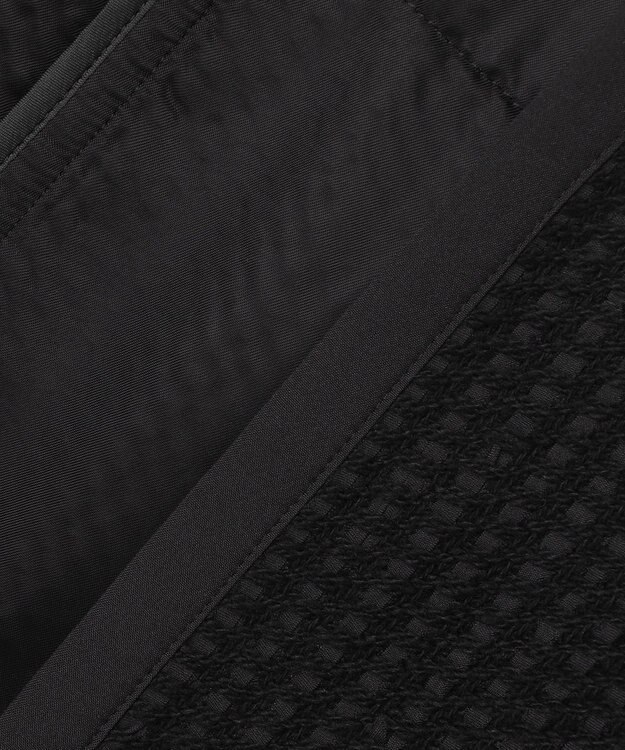 ICB Splittweed ノーカラージャケット ブラック系