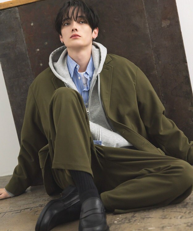 CRAFT STANDARD BOUTIQUE ジョーゼットセットアップ Khaki