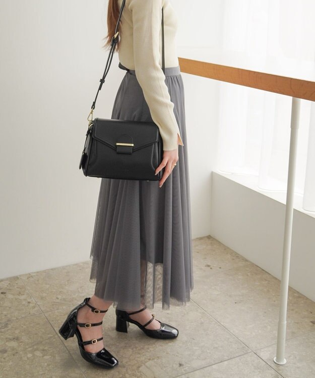 ACE BAGS & LUGGAGE Jewelna Rose ルース・ハンドバッグ 16147 ジュエルナローズ ブラック