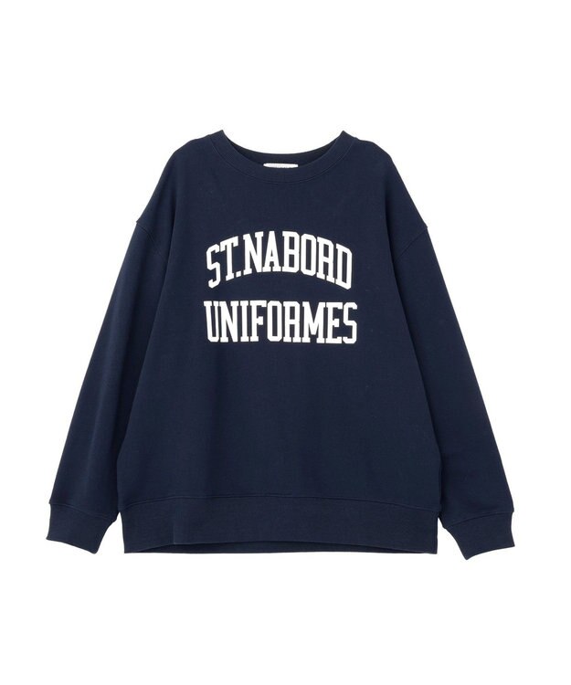 AMERICAN HOLIC カレッジロゴ裏毛スウェット Dark Navy