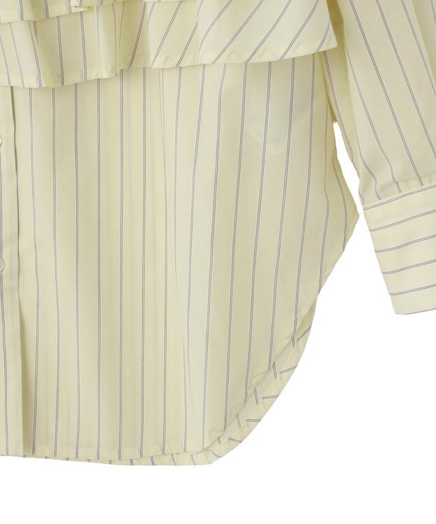 AMERICAN HOLIC 【2点セット・イージーケア】ビスチェ＋シャツ Stripe Yellow