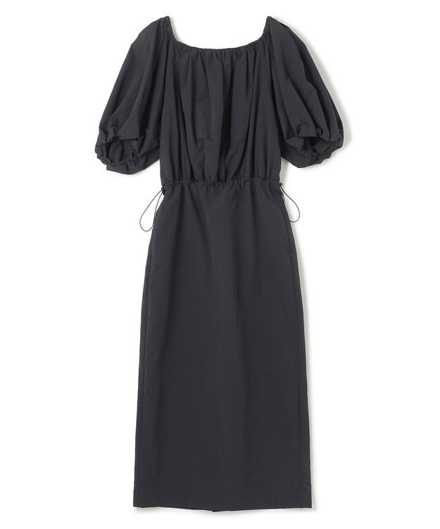 uncrave 【撥水・洗濯機洗い可】ライトプルーフナイロン ワンピース（uncrave WHITE） ブラック