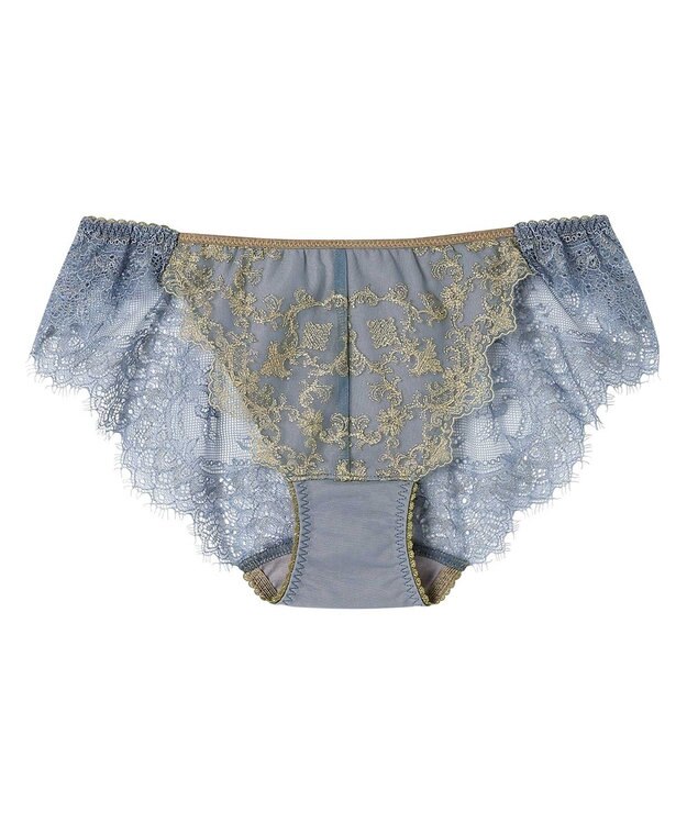 AMPHI ショーツ 【Glama-Rich グラマリッチ 脇スッキリタイプ】BYJ603とペア PYJ203 アンフィ／ワコール ブルー