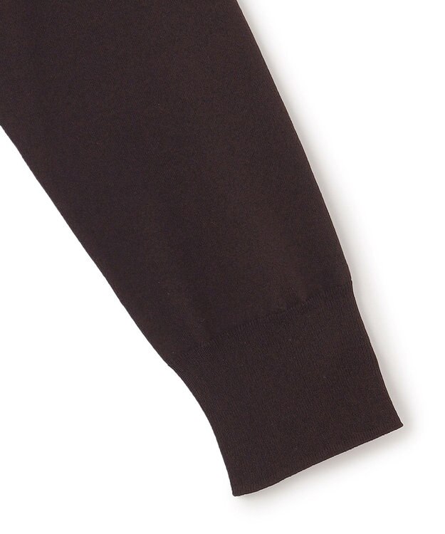 BEIGE， 【WEB限定・洗える】MONSTERA / フーデットニット Brown