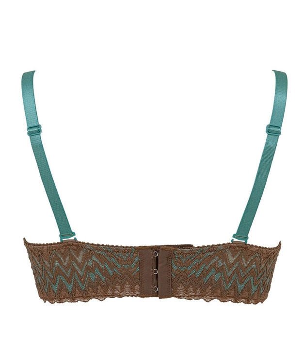 BRADELIS New York 【BRADELIS New York】ウェンディステップ１ブラ23S1 ふんわり包んで土台を作る育乳補整ブラ 補正下着 ブラウン