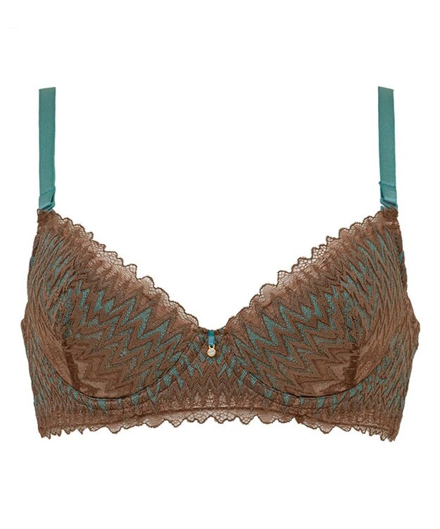 BRADELIS New York 【BRADELIS New York】ウェンディステップ１ブラ23S1 ふんわり包んで土台を作る育乳補整ブラ 補正下着 ブラウン