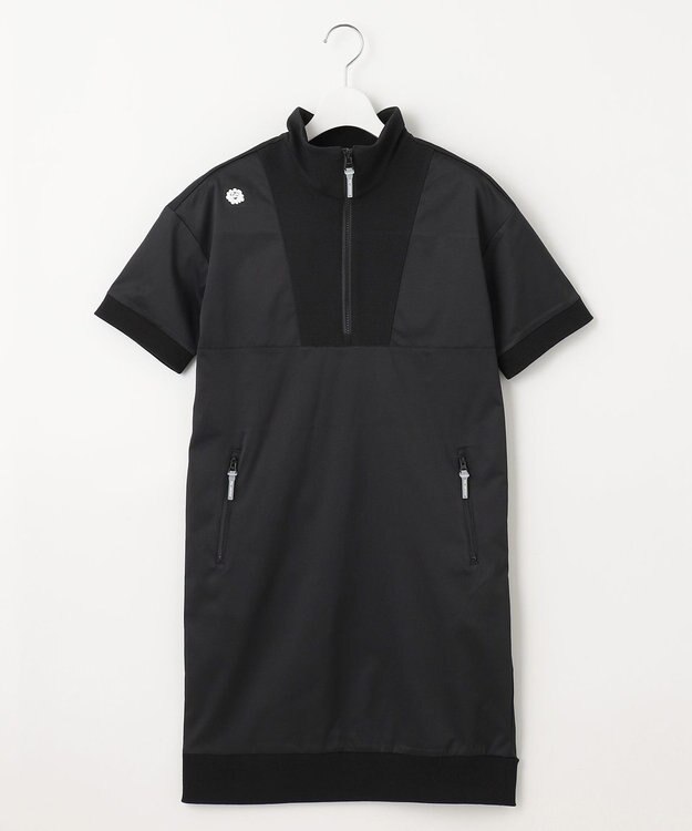 PW CIRCULUS 【WOMEN】DIMPLE  スポーティワンピ ゴルフウェア レディース ブラック系