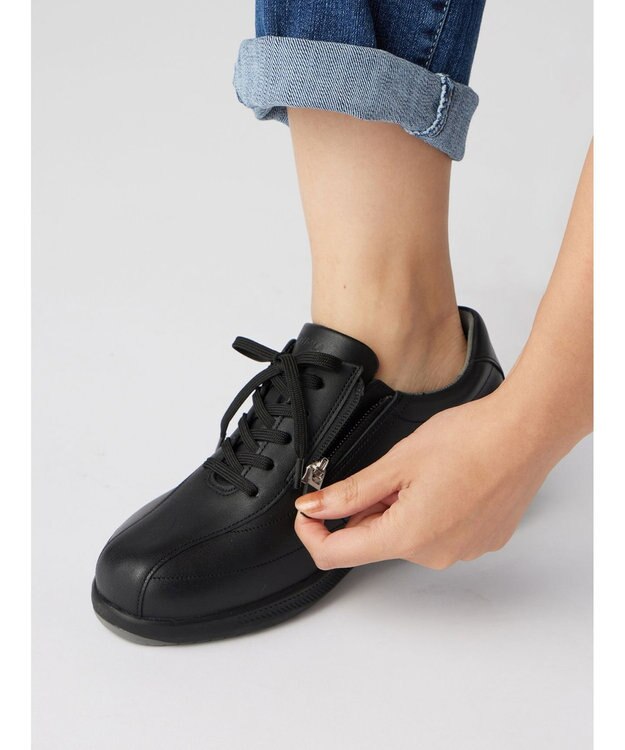 ASICS WALKING ペダラ スポーツ レディース 4E ブラック系