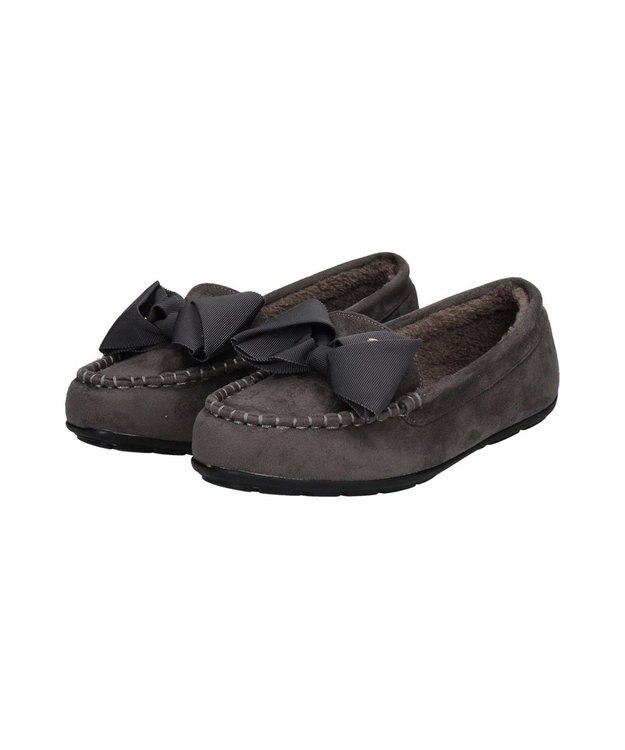 Bridget Birkin 【Bridget Birkin】グログランリボンモカシンシューズ グレースウェード