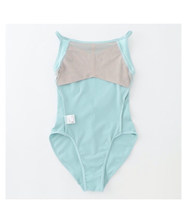 Chacott 【MAY NAGAHISA】ジュニア キャミソールレオタード ターコイズブルー