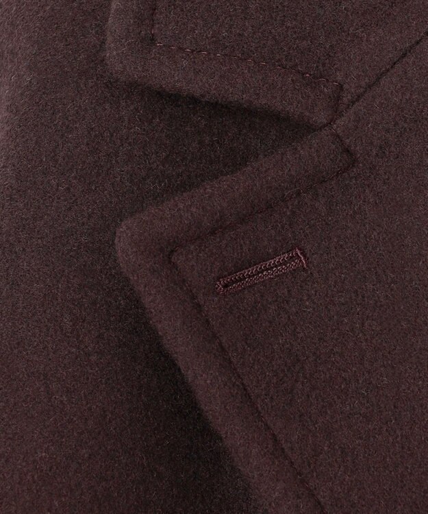 BEIGE， GABELLE / ロング丈チェスターウールコート Bordeaux