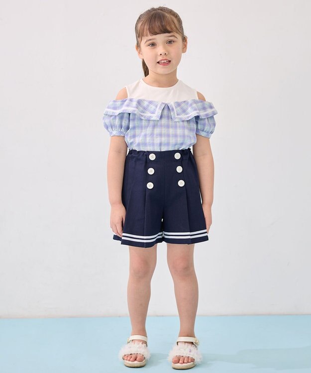 ANY KIDS マリン ショートパンツ ネイビー