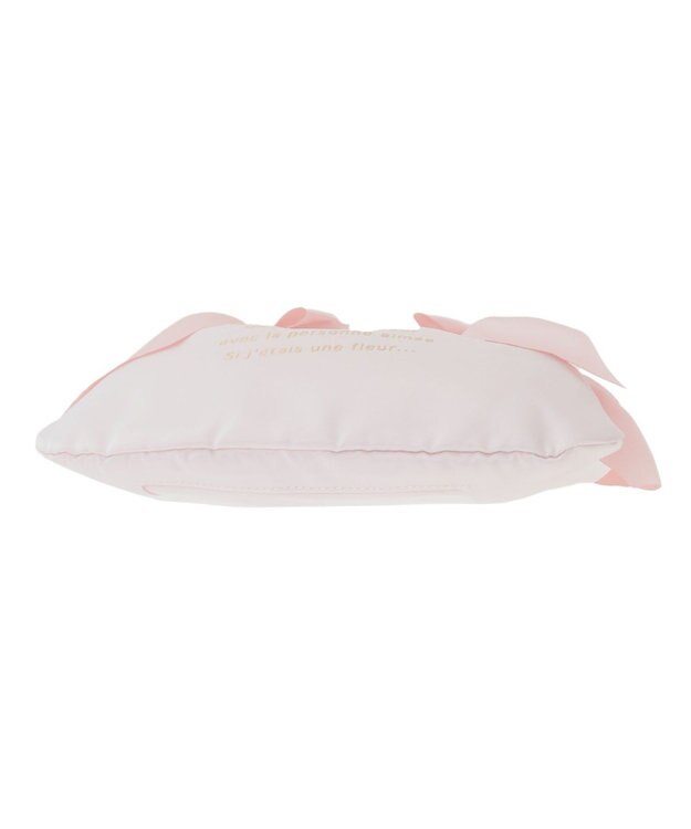 Maison de FLEUR クリアダブルリボン2Wayトート Pink