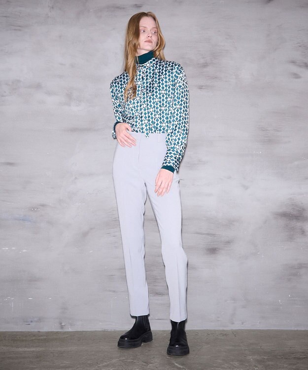 JOSEPH 【WEB限定色あり】コンフォートフルー　テーパードトラウザーズ Grey