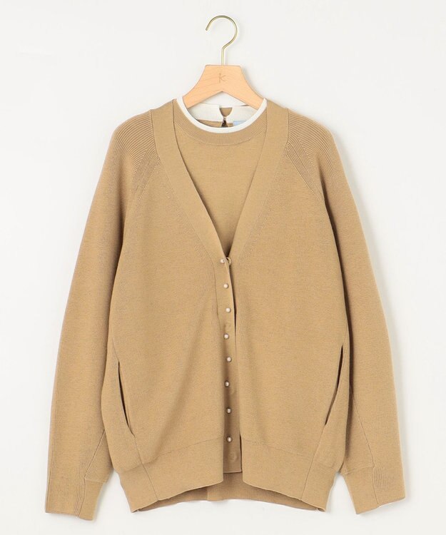 組曲 L 【WEB限定】リラクシーツインニットセット ベージュ系