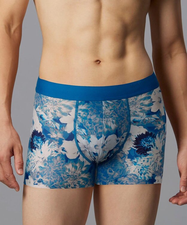 WACOAL MEN WACOAL MEN ボクサーパンツ 【気持ちいいパンツ】 動いてもズレにくい フロントの安定性・快適性 前閉じ 下着 メンズ WT3439 /ワコールメン サックス