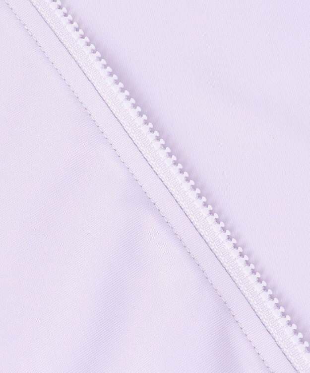 ANY KIDS 裾フリル　ラッシュガード ラベンダー