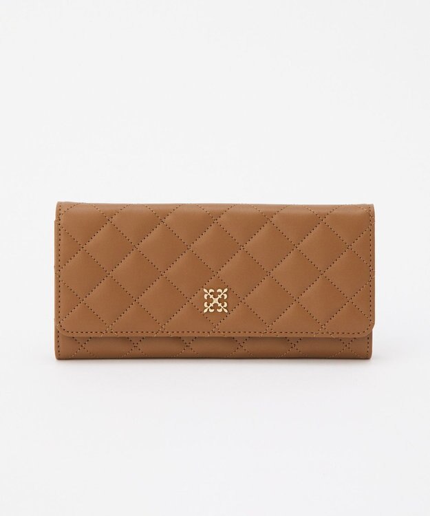 2025AW新作】キルティングレザーウォレット(SO-427) / russet