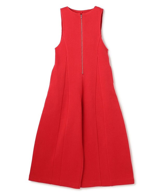 uncrave スムースニット オールインワン スカーレット