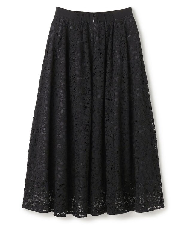 TOCCA 【洗える・消臭】LACE A LA CARTE スカート ブラック系