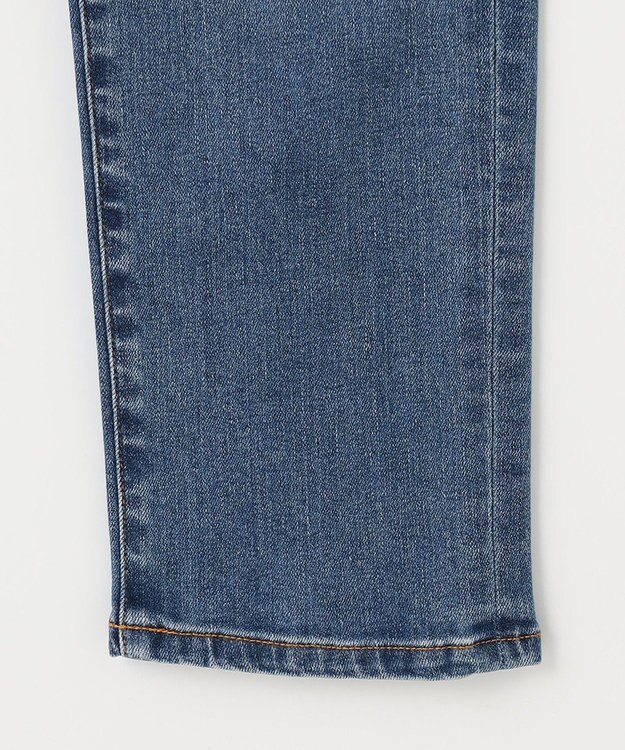 J.PRESS LADIES 【洗える】BASIC STRETCH DENIM スキニー パンツ ダルブルー系