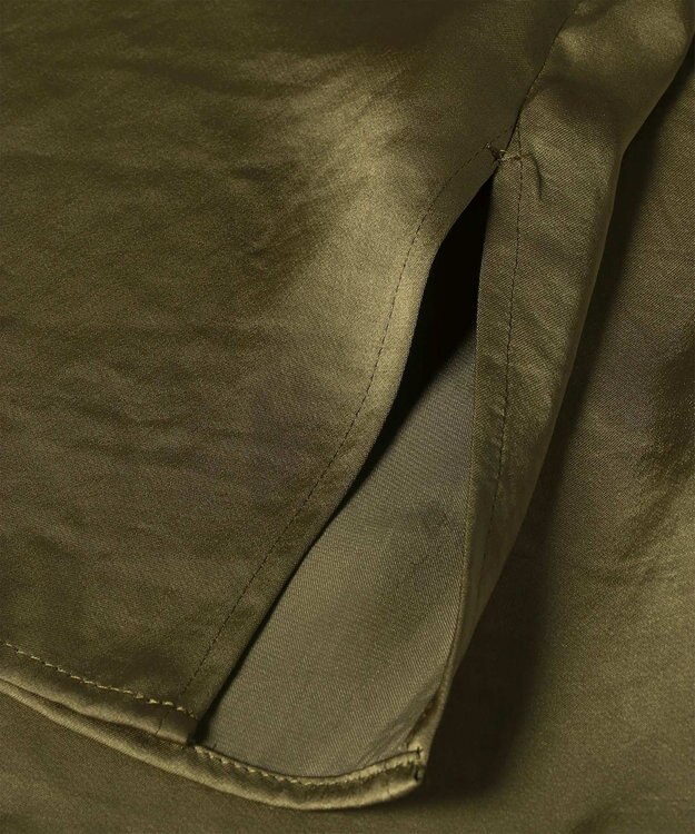 Paul Smith サテン シャツ カーキ