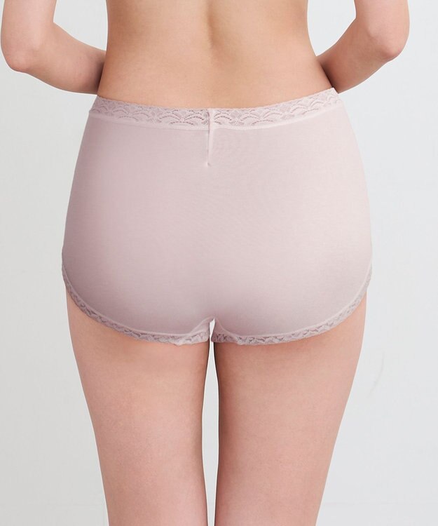 WACOAL 【ディアヒップ】 ショーツ はきこみ丈ふかめ 綿混(身生地) ヒップを包みこむフィット感 やさしいはきごこち PPA112 /ワコール ピンク