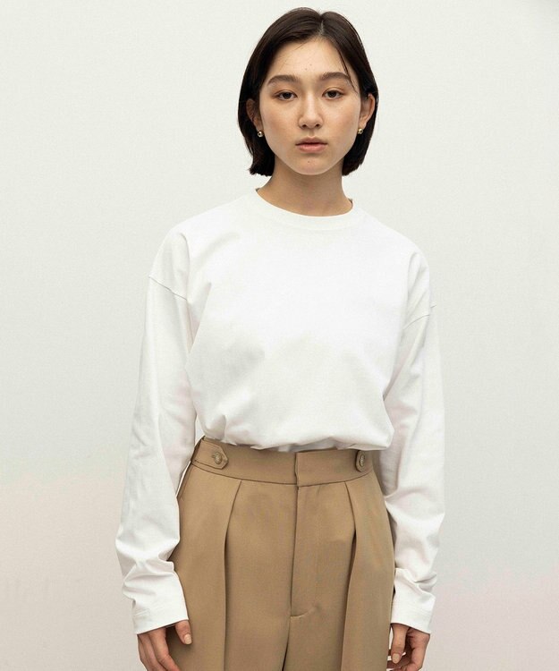 NAVE 【ReNAVE】ファンクションT ロングスリーブＴシャツ ホワイト系